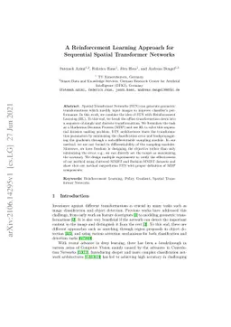 A Reinforcement Learning Approach for Sequential Spatial Transformer
  Networks
