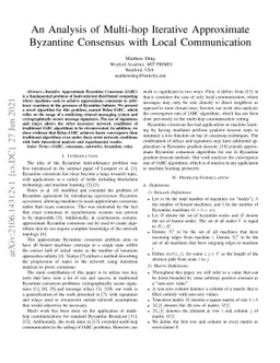 An Analysis of Multi-hop Iterative Approximate Byzantine Consensus with
  Local Communication