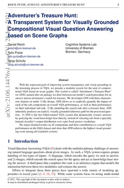 Adventurer's Treasure Hunt: A Transparent System for Visually Grounded
  Compositional Visual Question Answering based on Scene Graphs