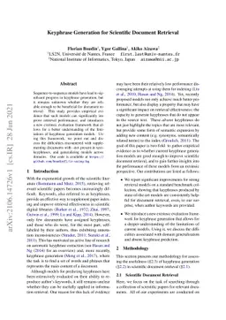 Keyphrase Generation for Scientific Document Retrieval