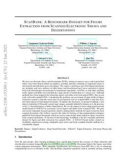 ScanBank: A Benchmark Dataset for Figure Extraction from Scanned
  Electronic Theses and Dissertations