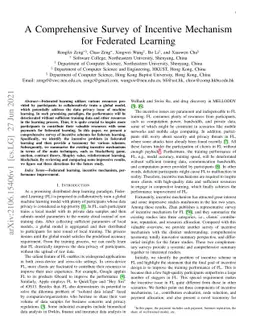A Comprehensive Survey of Incentive Mechanism for Federated Learning