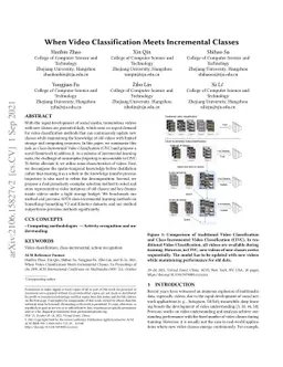 When Video Classification Meets Incremental Classes