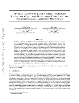 NetTraj: A Network-based Vehicle Trajectory Prediction Model with
  Directional Representation and Spatiotemporal Attention Mechanisms