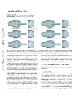 Neural Marching Cubes