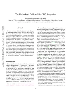 The Hitchhiker's Guide to Prior-Shift Adaptation