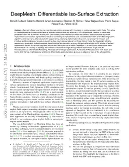 DeepMesh: Differentiable Iso-Surface Extraction