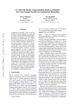 It's All in the Heads: Using Attention Heads as a Baseline for
  Cross-Lingual Transfer in Commonsense Reasoning