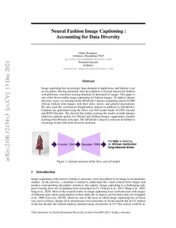 Neural Fashion Image Captioning : Accounting for Data Diversity