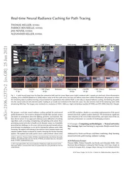 Real-time Neural Radiance Caching for Path Tracing