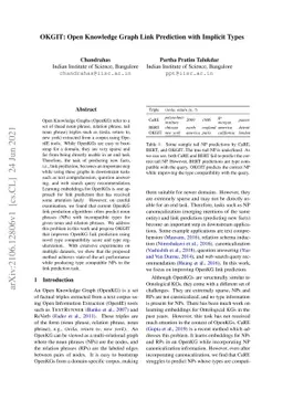 OKGIT: Open Knowledge Graph Link Prediction with Implicit Types