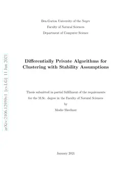 Differentially Private Algorithms for Clustering with Stability
  Assumptions