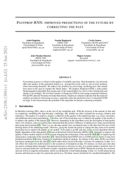 Pastprop-RNN: improved predictions of the future by correcting the past