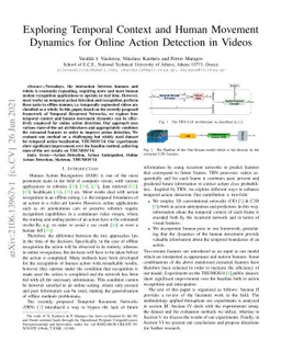 Exploring Temporal Context and Human Movement Dynamics for Online Action
  Detection in Videos