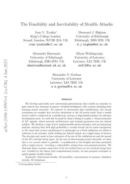 The Feasibility and Inevitability of Stealth Attacks