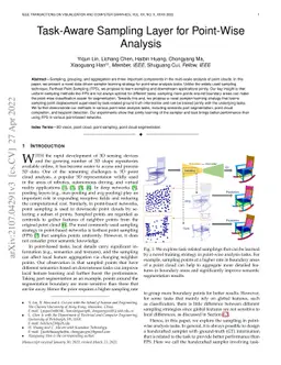 Task-Aware Sampling Layer for Point-Wise Analysis