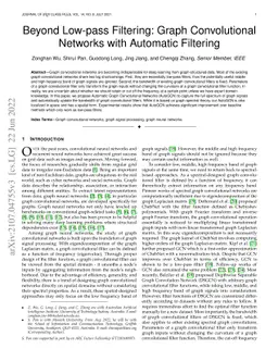 Beyond Low-pass Filtering: Graph Convolutional Networks with Automatic
  Filtering