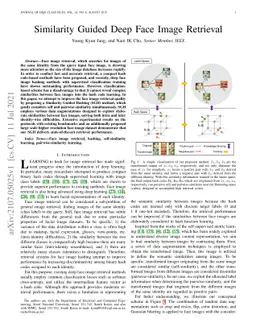 Similarity Guided Deep Face Image Retrieval