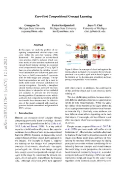 Zero-Shot Compositional Concept Learning