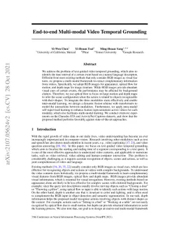 End-to-end Multi-modal Video Temporal Grounding