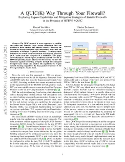 A QUIC(K) Way Through Your Firewall?