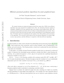 Efficient proximal gradient algorithms for joint graphical lasso