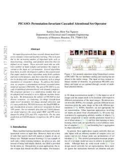 PICASO: Permutation-Invariant Cascaded Attentional Set Operator