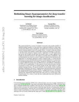 Non-binary deep transfer learning for image classification