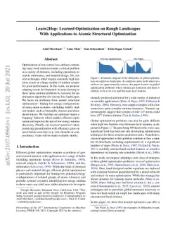 Learn2Hop: Learned Optimization on Rough Landscapes