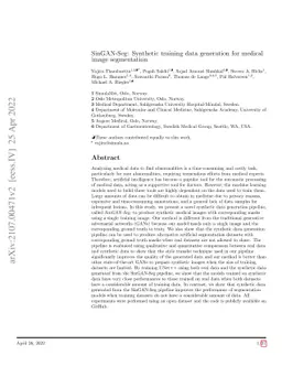SinGAN-Seg: Synthetic training data generation for medical image
  segmentation