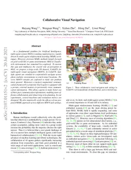 Collaborative Visual Navigation