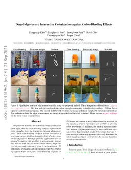 Deep Edge-Aware Interactive Colorization against Color-Bleeding Effects