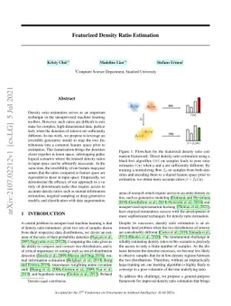 Featurized Density Ratio Estimation