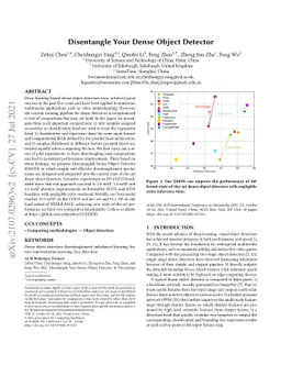Disentangle Your Dense Object Detector