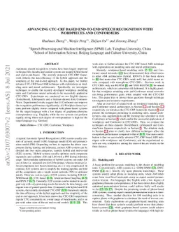 Advancing CTC-CRF Based End-to-End Speech Recognition with Wordpieces
  and Conformers