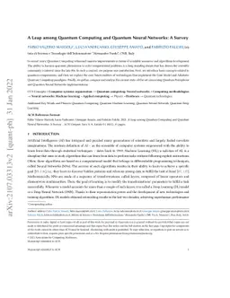 A Leap among Quantum Computing and Quantum Neural Networks: A Survey