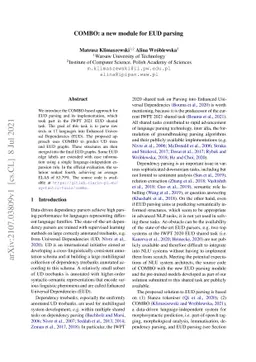 COMBO: a new module for EUD parsing