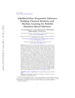 Likelihood-Free Frequentist Inference: Bridging Classical Statistics and
  Machine Learning for Reliable Simulator-Based Inference