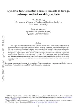 Dynamic functional time-series forecasts of foreign exchange implied
  volatility surfaces