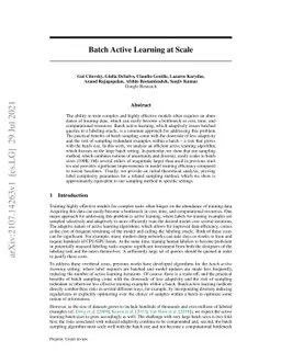 Batch Active Learning at Scale