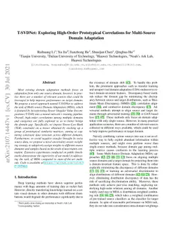 T-SVDNet: Exploring High-Order Prototypical Correlations for
  Multi-Source Domain Adaptation