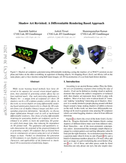Shadow Art Revisited: A Differentiable Rendering Based Approach
