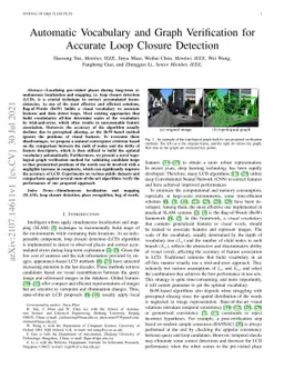 Automatic Vocabulary and Graph Verification for Accurate Loop Closure
  Detection