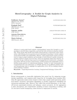 HistoCartography: A Toolkit for Graph Analytics in Digital Pathology