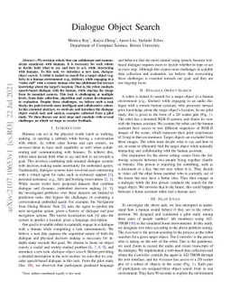 Dialogue Object Search