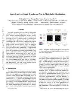 Query2Label: A Simple Transformer Way to Multi-Label Classification