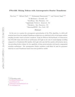 FNetAR: Mixing Tokens with Autoregressive Fourier Transforms