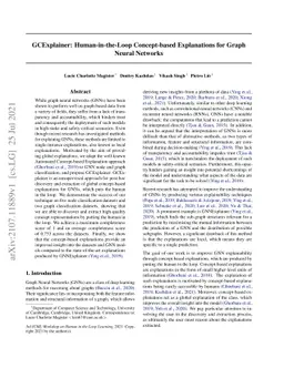 GCExplainer: Human-in-the-Loop Concept-based Explanations for Graph
  Neural Networks
