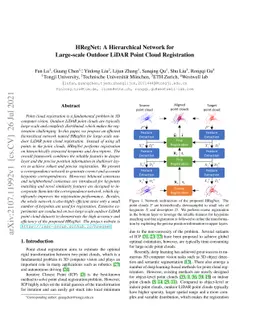 HRegNet: A Hierarchical Network for Large-scale Outdoor LiDAR Point
  Cloud Registration