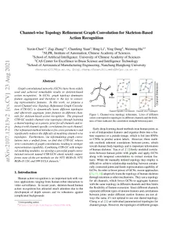 Channel-wise Topology Refinement Graph Convolution for Skeleton-Based
  Action Recognition